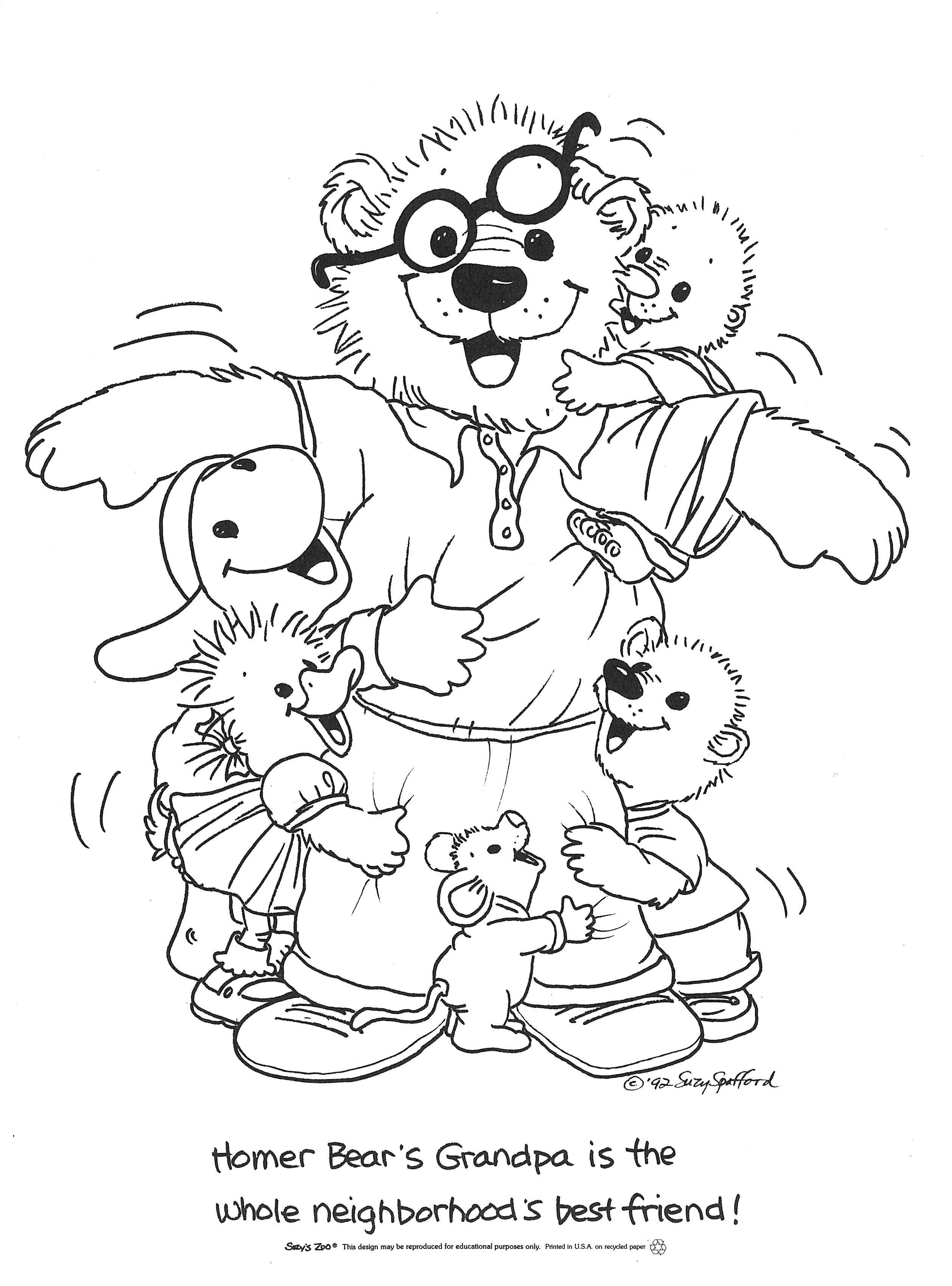 Suzy Zoo Coloring Pages | Free Printable Coloring Pages