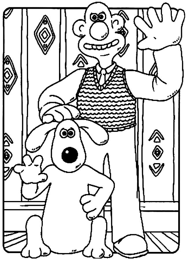 Cartoon Images For Colouring Pages