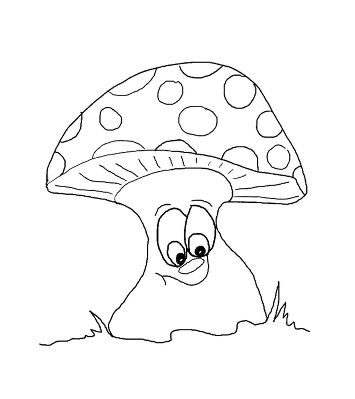 Top 25 Free Pritable Mushroom Coloring Pages Online