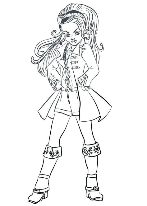 Descendants 2 Free Printable Coloring Pages Tags : Descendants 2 Coloring  Pages Mandala Coloring Pages Pdf. Free Online Coloring Pages.