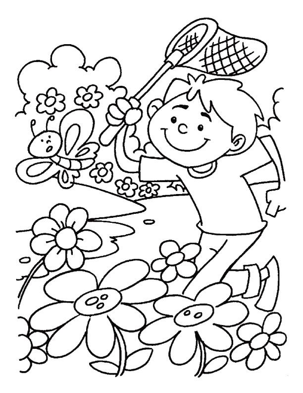 best quality printable spring break coloring pages - Coloring Point