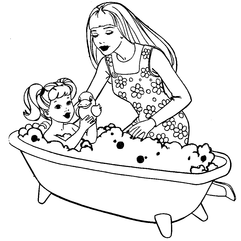 Coloring Pages For Girls | Print Color Craft