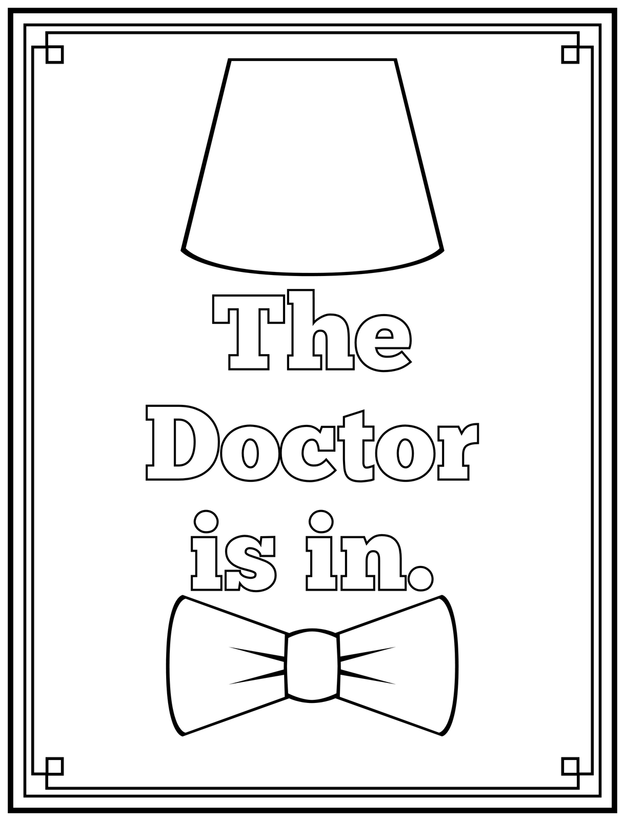 13Th Doctor Coloring Page - Coloring Pages For All Ages
