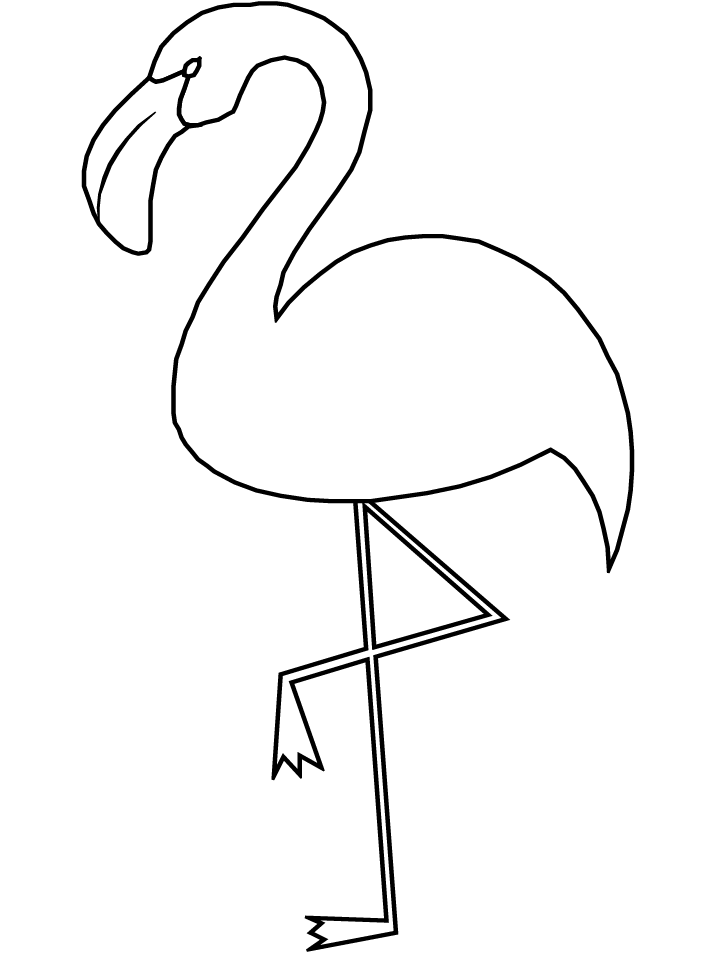 Best Photos of Flamingo Coloring Pages - Printable Flamingo ...