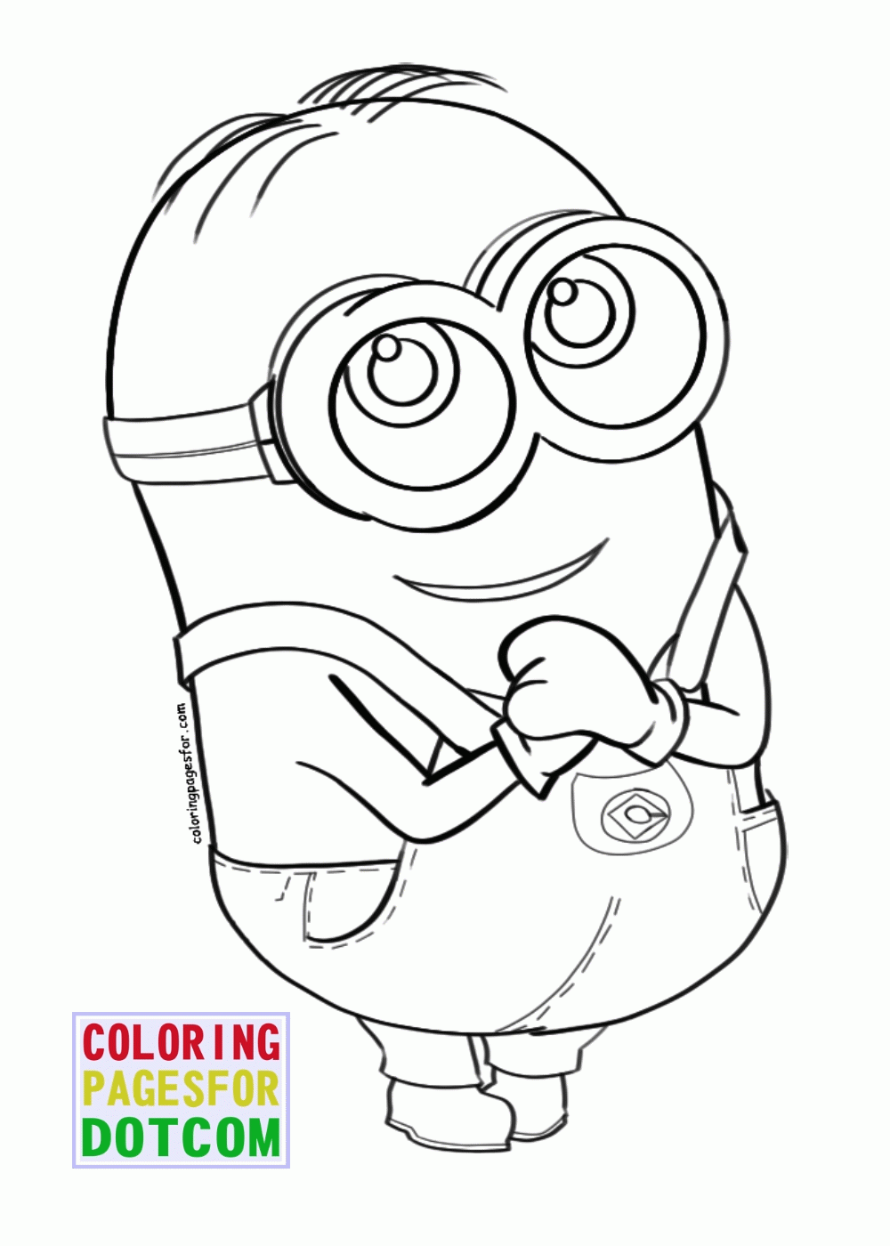 free printable minion coloring pages | Only Coloring Pages