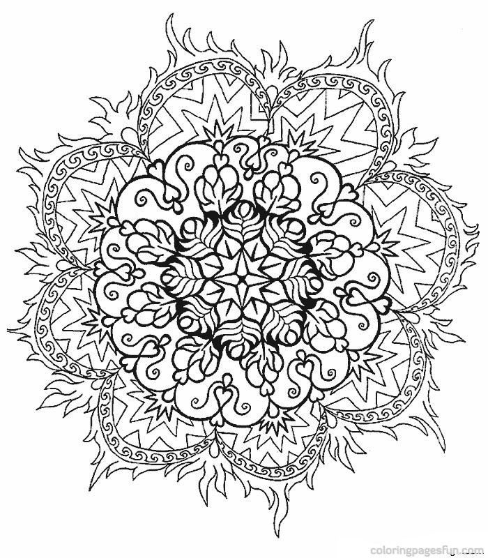 Celtic Mandala Coloring Pages | Celtic Tree of Life coloring page ...