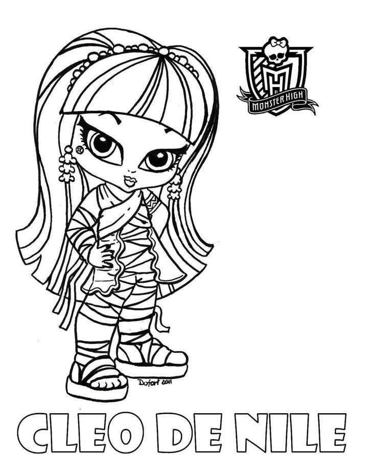 COLORING PAGES | Monster High, Coloring Pages and ...