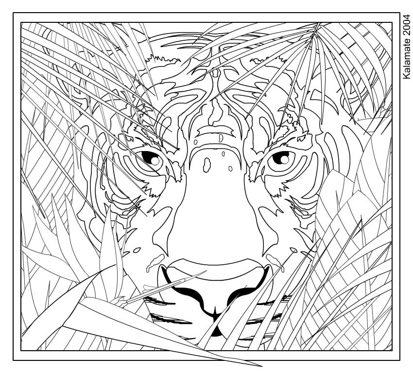Hard - Coloring Pages for Kids and for Adults