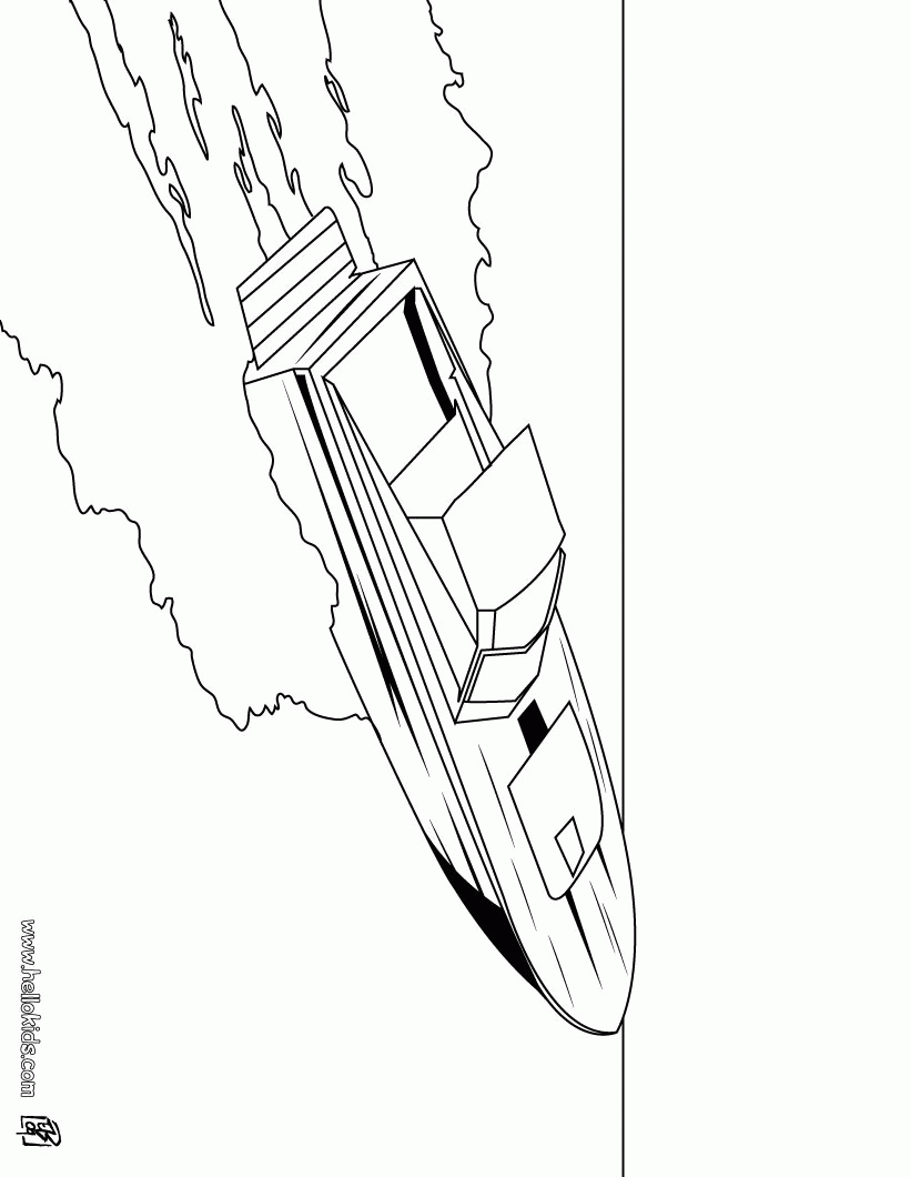 BOAT coloring pages - Venecian Boat