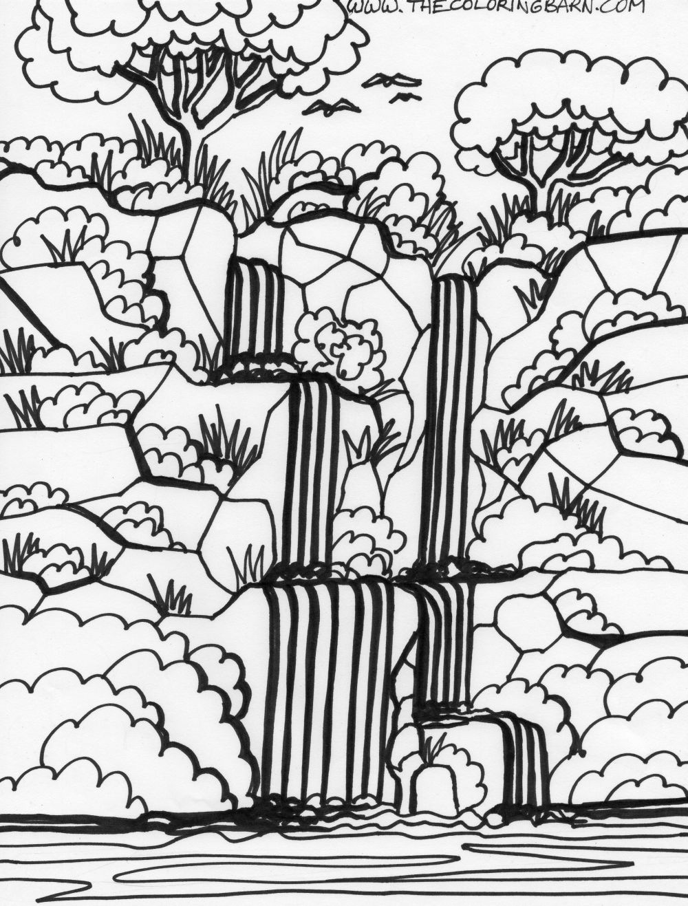 Jungle Coloring Pages (28) - Coloring Kids