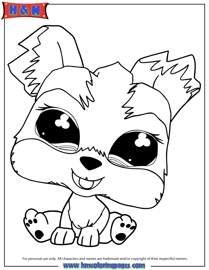 Littlest Pet Shop Giraffe Coloring Page | Free Printable Coloring