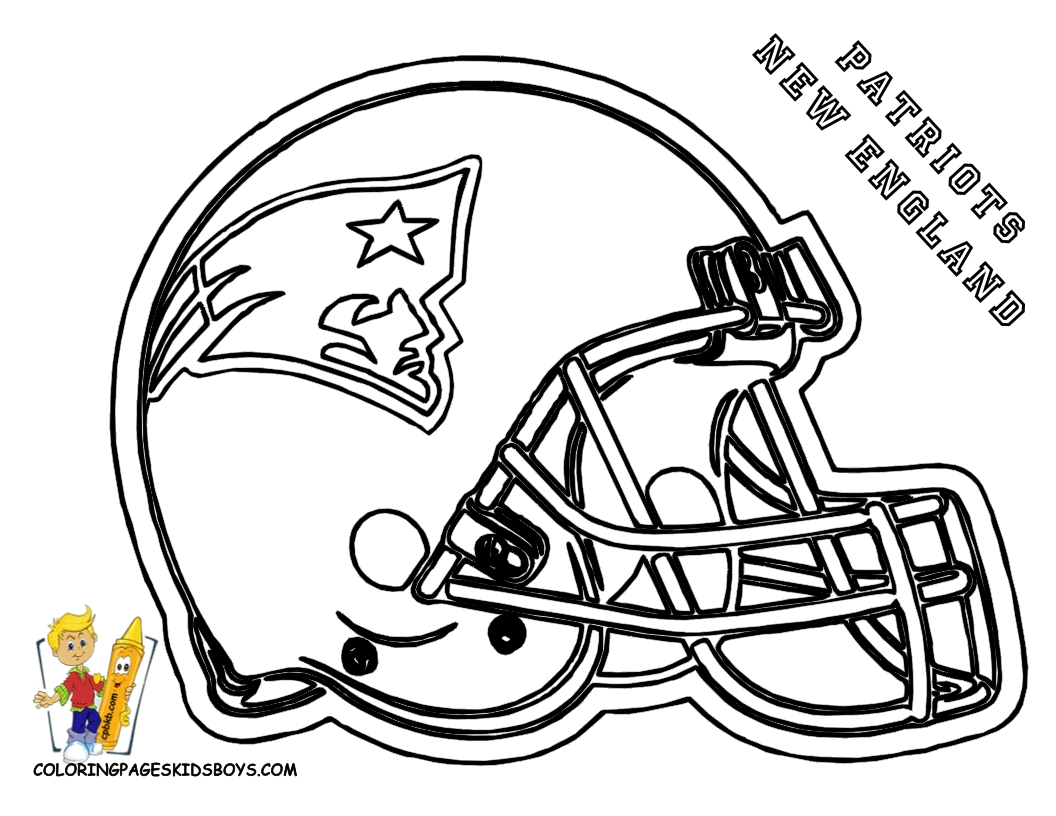 Coloring, Coloring pages and Football helmets