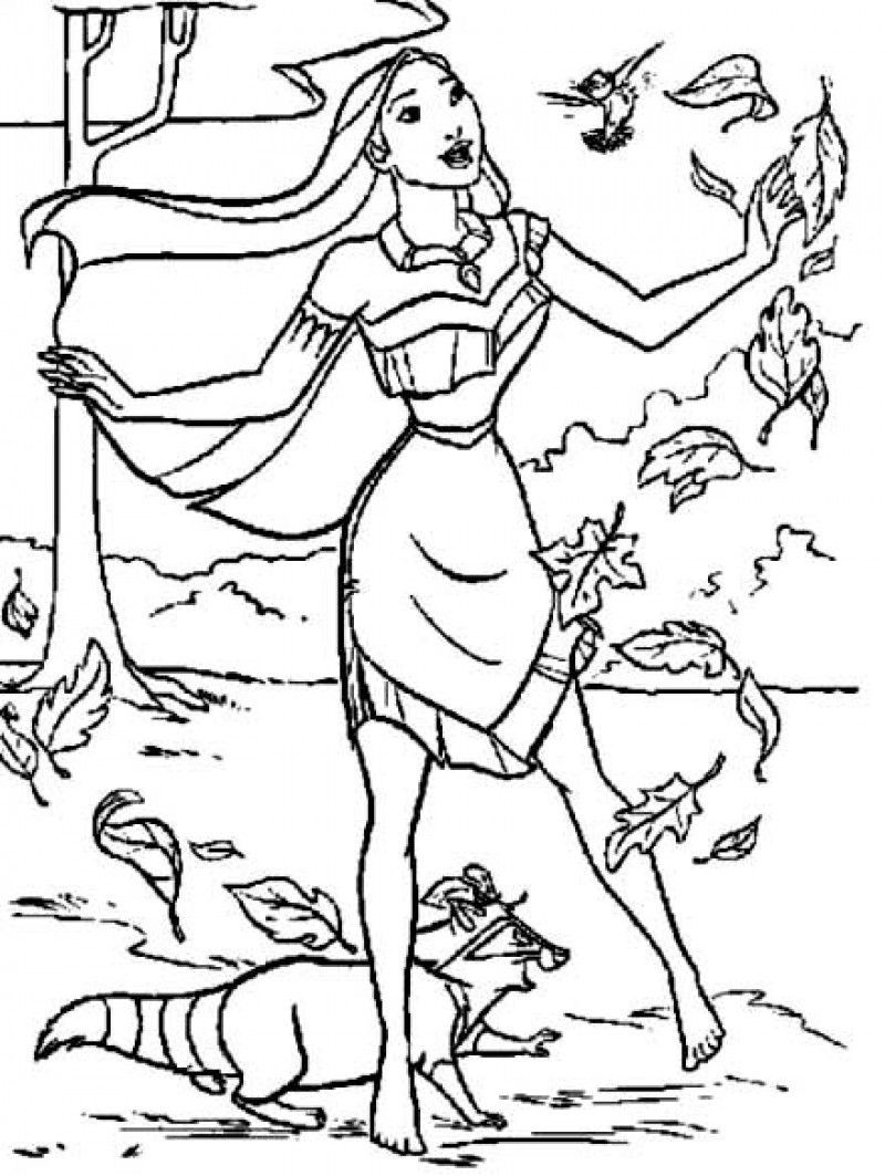 pocahontas coloring pages | Only Coloring Pages