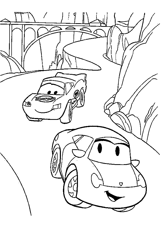 Gallery of Lightning Mcqueen Coloring Pages | coloring pages