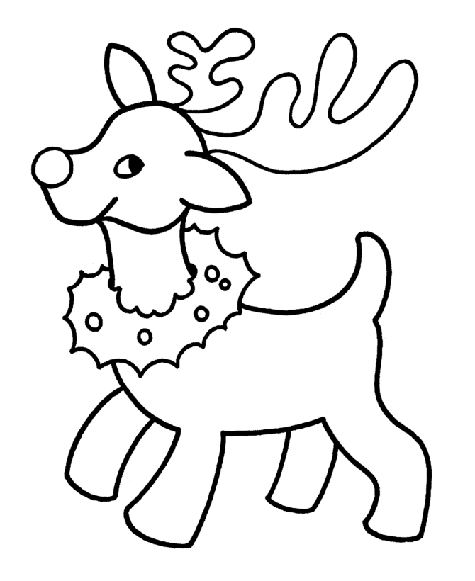 christmas coloring pages for toddlers Christmas Coloring Sheets