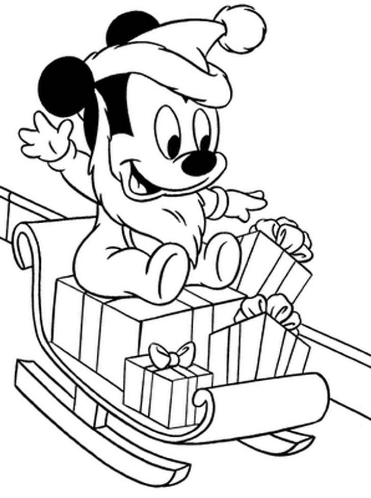 Jarvis Varnado: 14 Disney Christmas Coloring Pages Picture