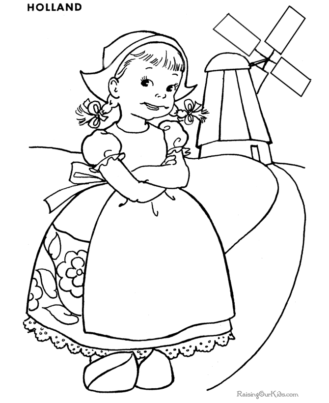 Coloring picture for kids