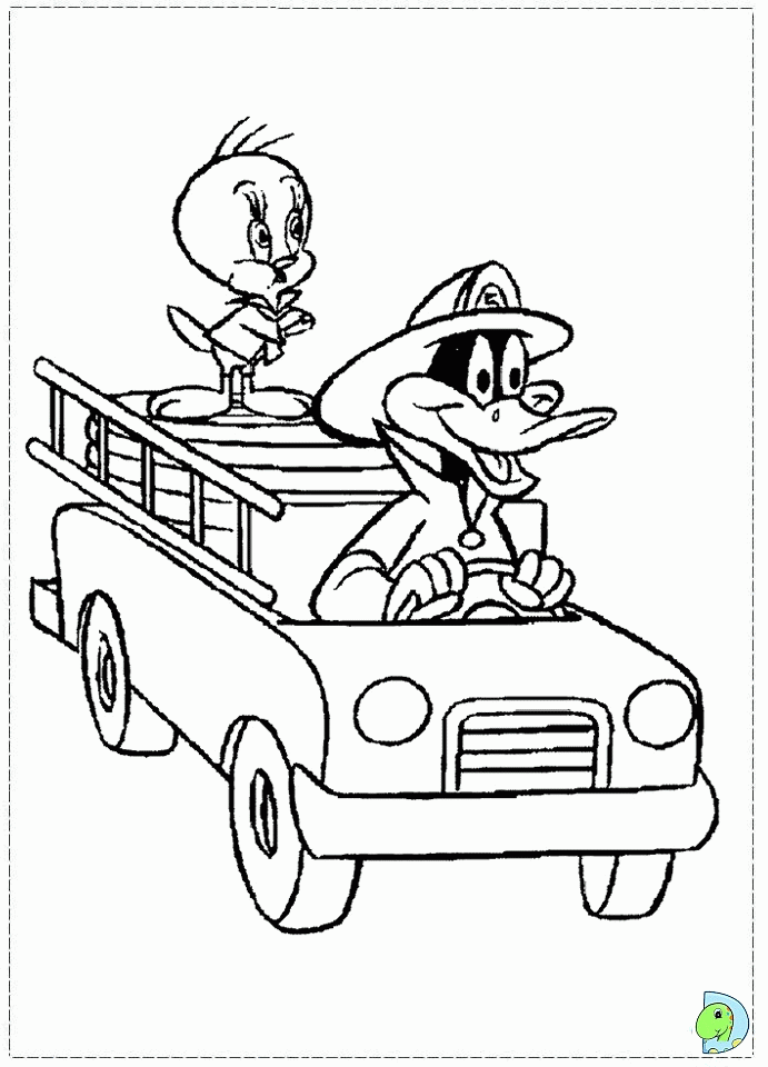 Daffy Duck Coloring page
