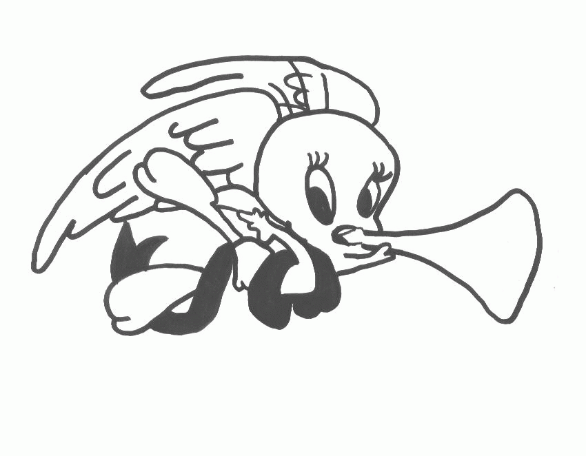 Tweety Coloring Pages - Coloringpages1001.
