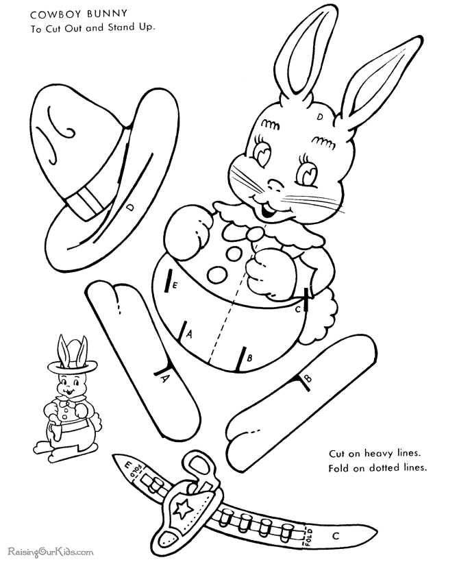 Easter Crafts coloring pages | #4 Free Printable Coloring Pages