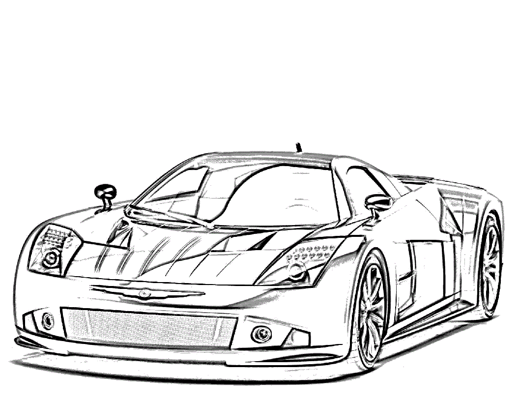 shelby cobra race car coloring page. racing car coloring pages ...