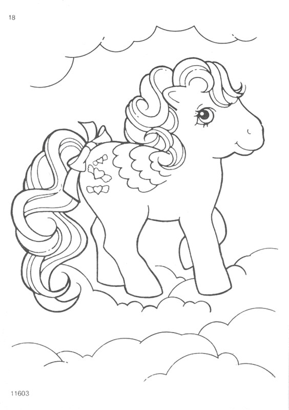 My Little Pony G1 Coloring Pages | Natasja Doe | Flickr