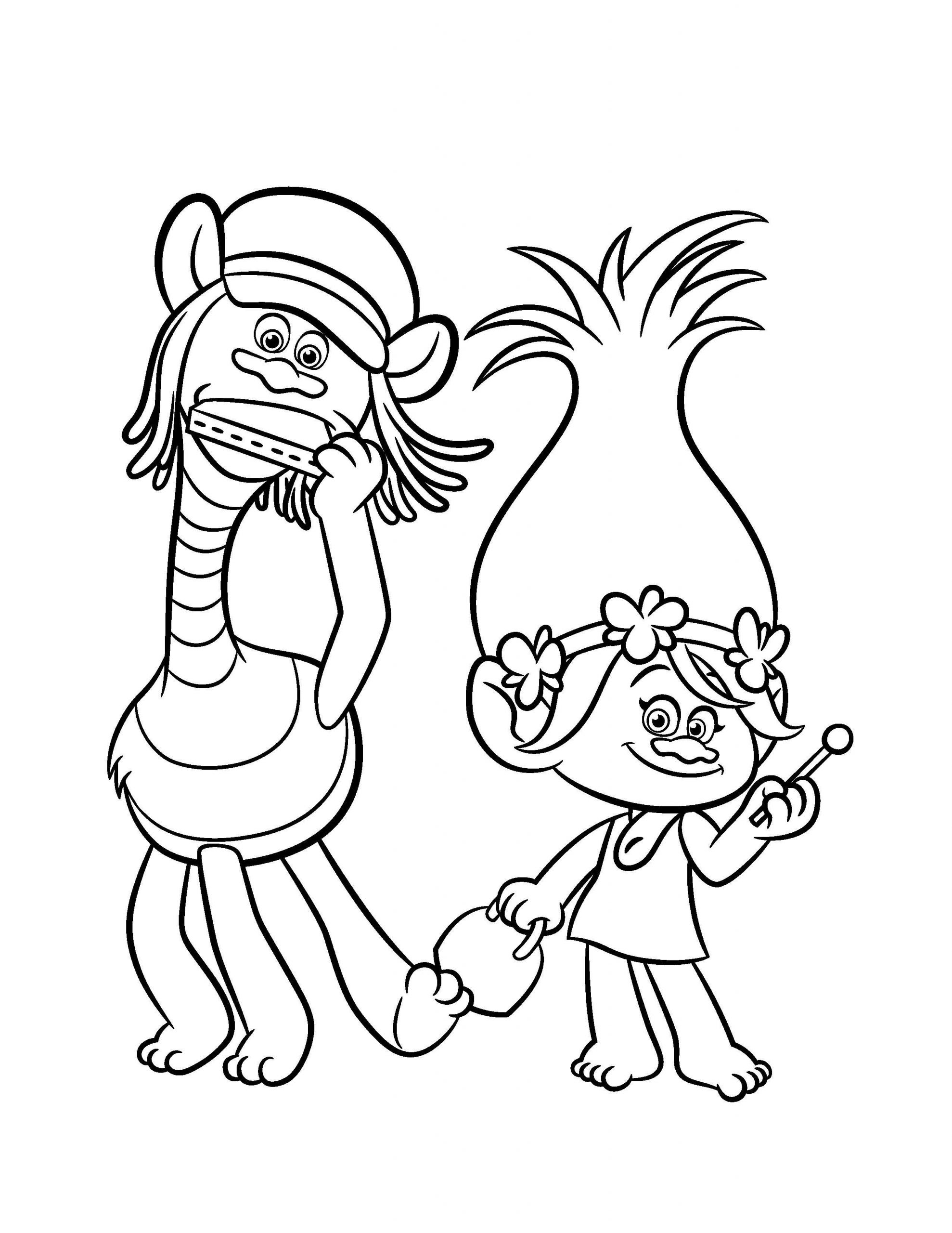 Cooper And Poppy Coloring Page - Free Printable Coloring Pages for Kids