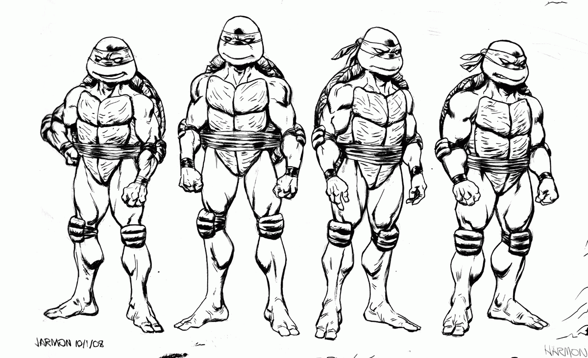 Don Forget Share Teenage Mutant Ninja Turtles Coloring Pages ...
