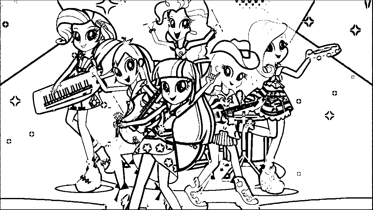 My_little_pony_equestria_girls_art Kids We Coloring Page ...