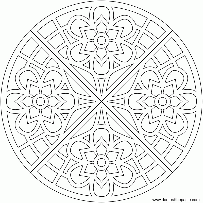Optical Coloring Page