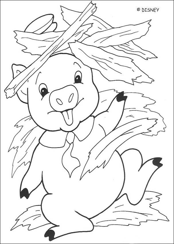 Three little pigs wolf coloring pages three little pigs coloring