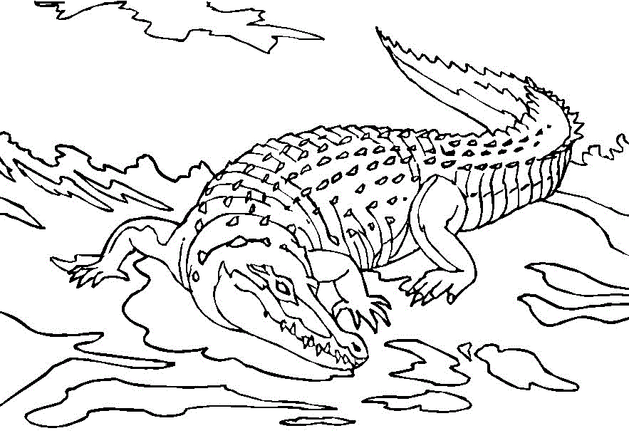 Lyle The Crocodile Coloring Sheet - Kids Colouring Pages