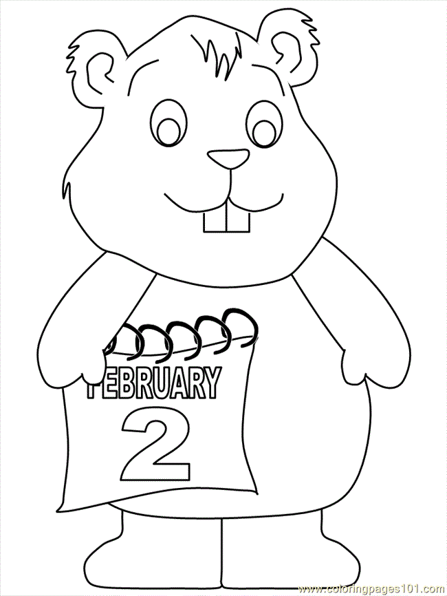 Woodchucks Colouring Pages (page 3)