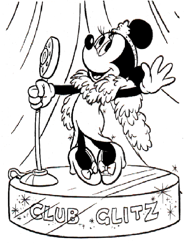 Minnie Mouse | Free Printable Coloring Pages – Coloringpagesfun