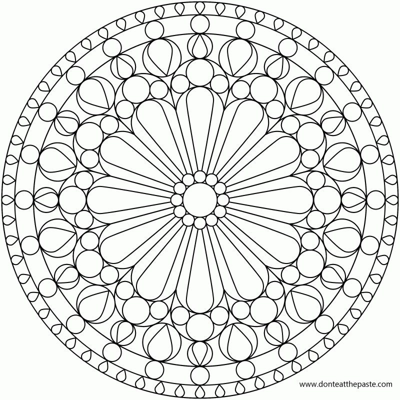 geometric pattern coloring pages printable | The Coloring Pages