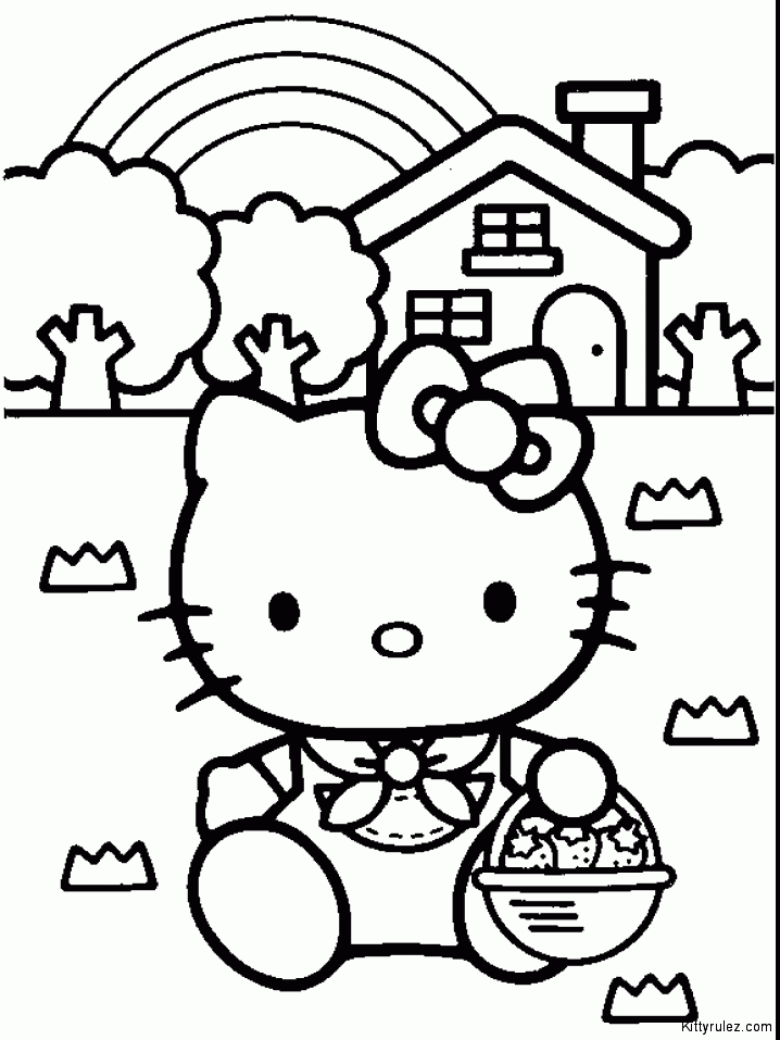 thumbs hello kitty coloring draw all painters with chan
