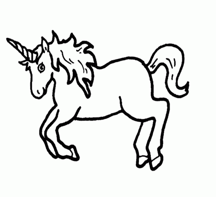 Unicorn Happy Coloring Pages - Unicorn Coloring Pages : Girls