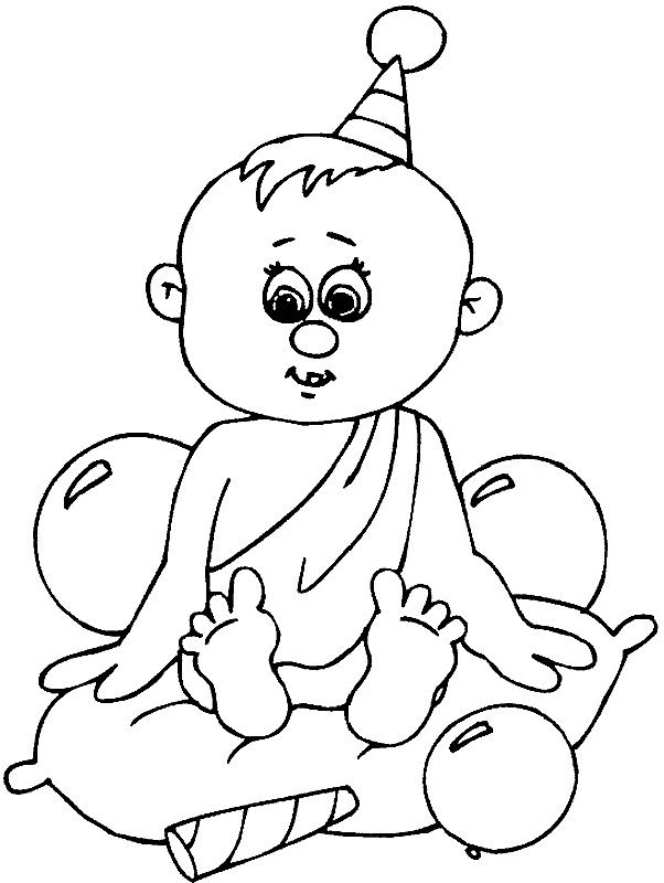 amazing baby coloring pages to print for kids | Great Coloring Pages