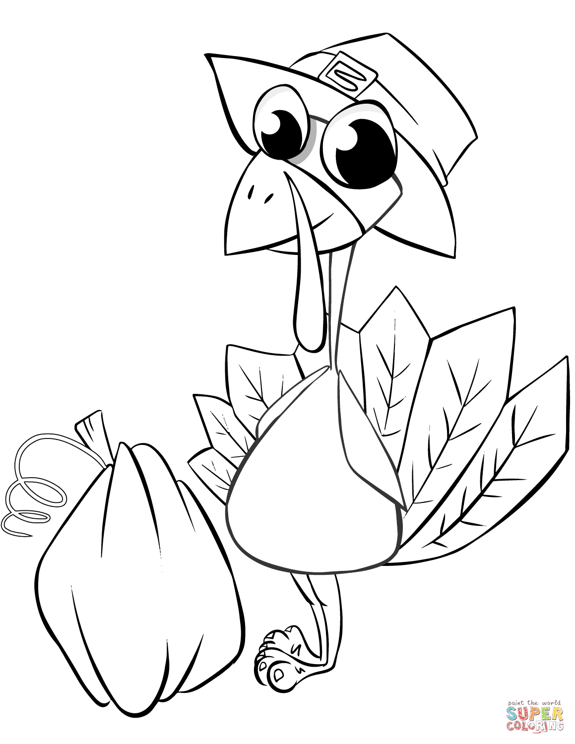Turkey coloring pages | Free Coloring Pages