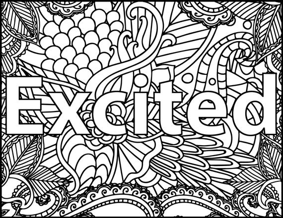5 Printable Coloring Pages - I AM Coloring Bundle - Coloring Pages for  Adults - Inspirational Coloring Pages - Gifts for Her - Coloring Book