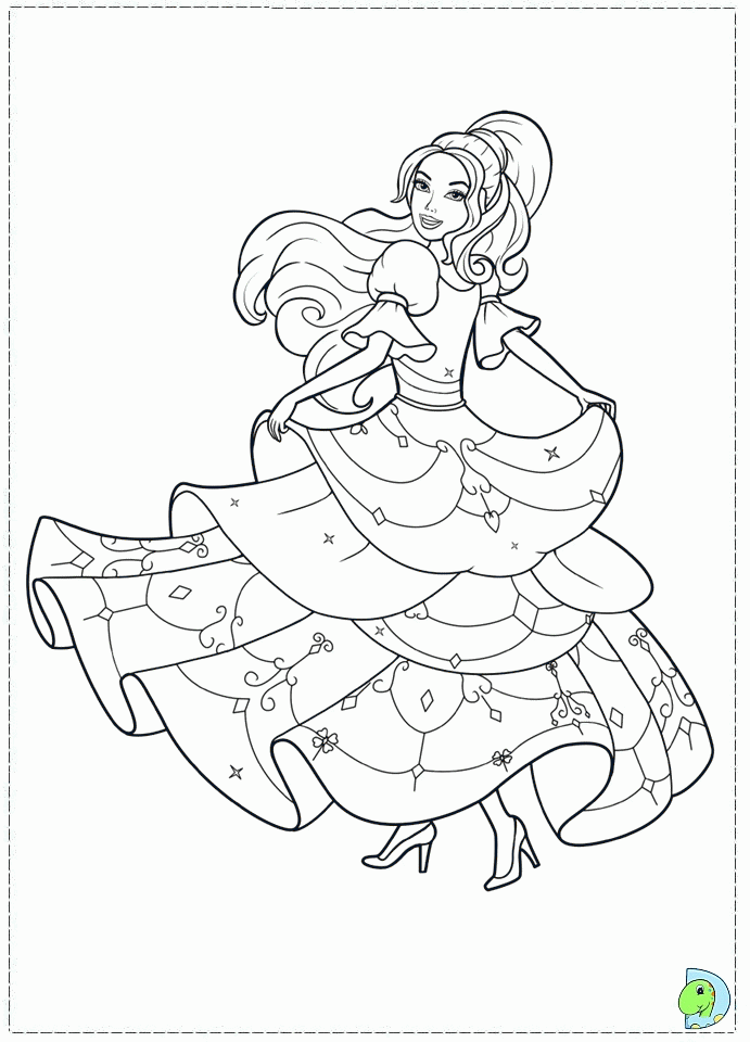11 Dazzling Barbie And The Three Musketeer Coloring Pages | Fun