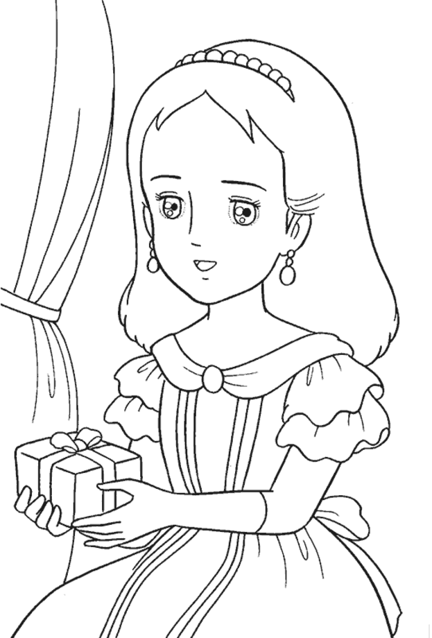 Princess Coloring Pages for Kids | Coloring Lab