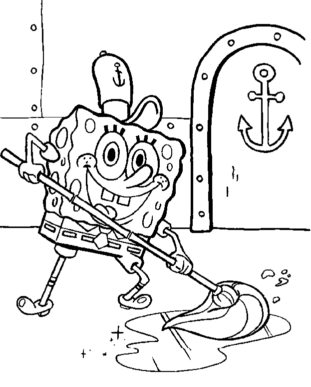 Spongebob Coloring Pages 79 91105 High Definition Wallpapers
