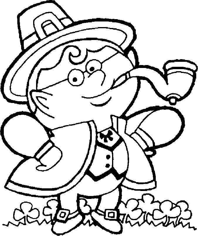 Coloring Pages: St. Patrick