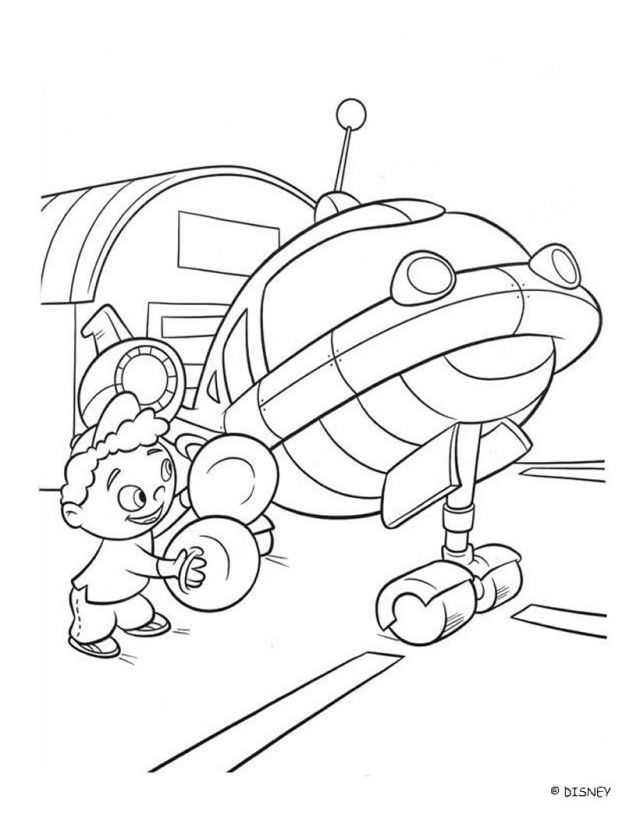 Little Enstlines Colouring Pages Page 2 234625 Little Einstein