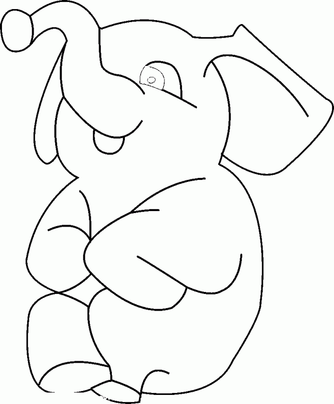 Jarvis Varnado: Baby Elephant Coloring Pages