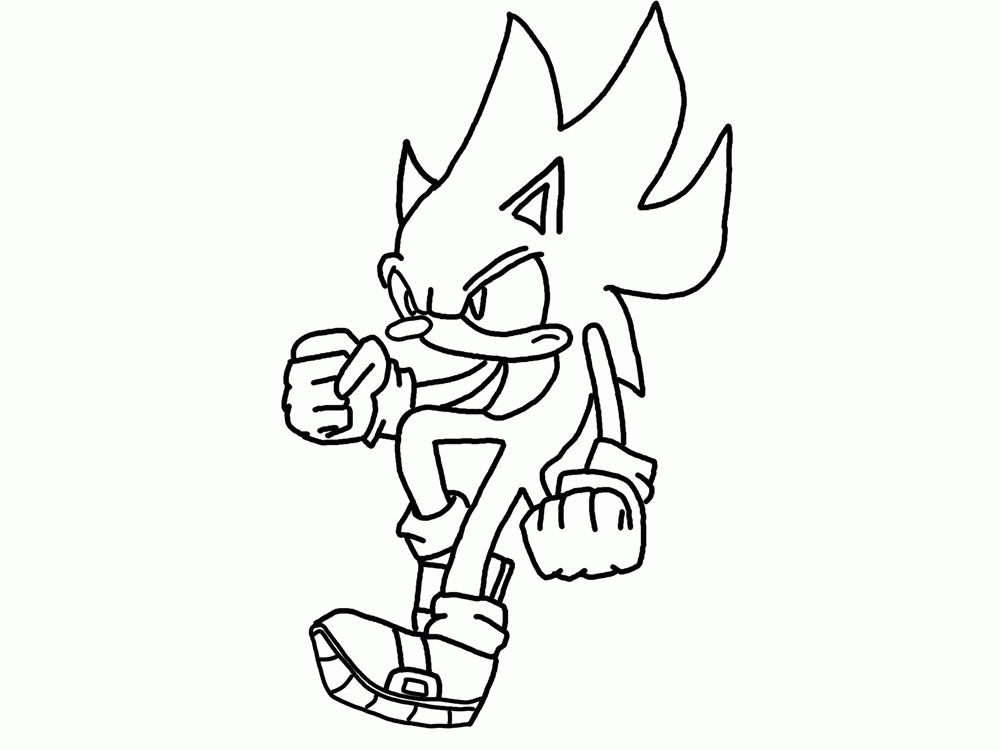 Sonic Coloring Pages To Print - Free Coloring Pages For KidsFree