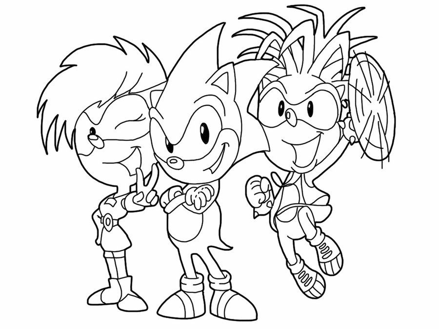 Sonic X Coloring Pages - Coloring For KidsColoring For Kids