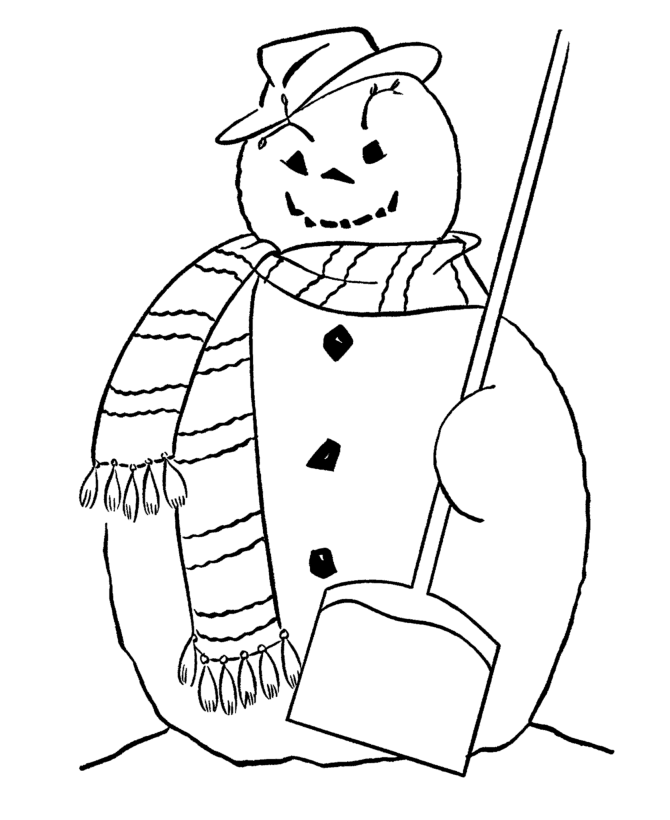Winter Coloring Pages (13) - Coloring Kids
