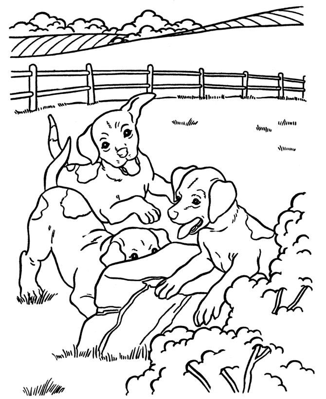 winter scene coloring pages printable